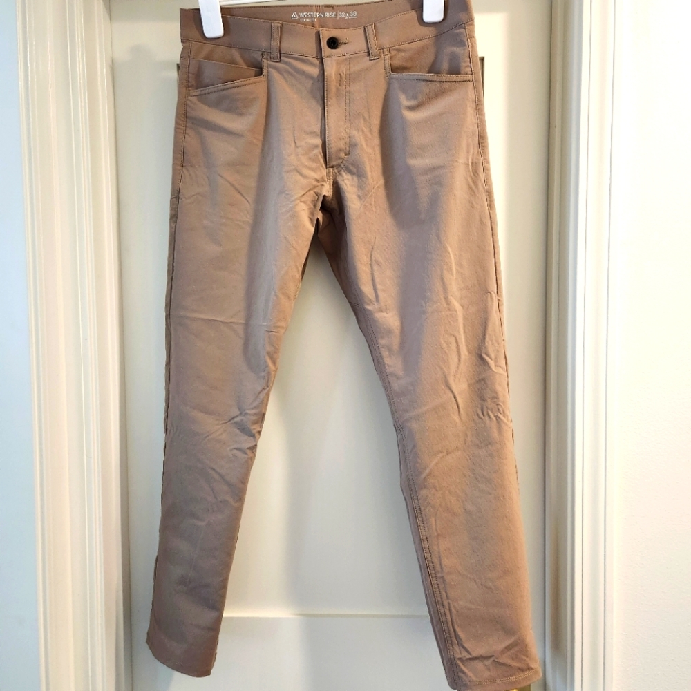 Western Rise Evolution Pants - Sand- Classic fit
